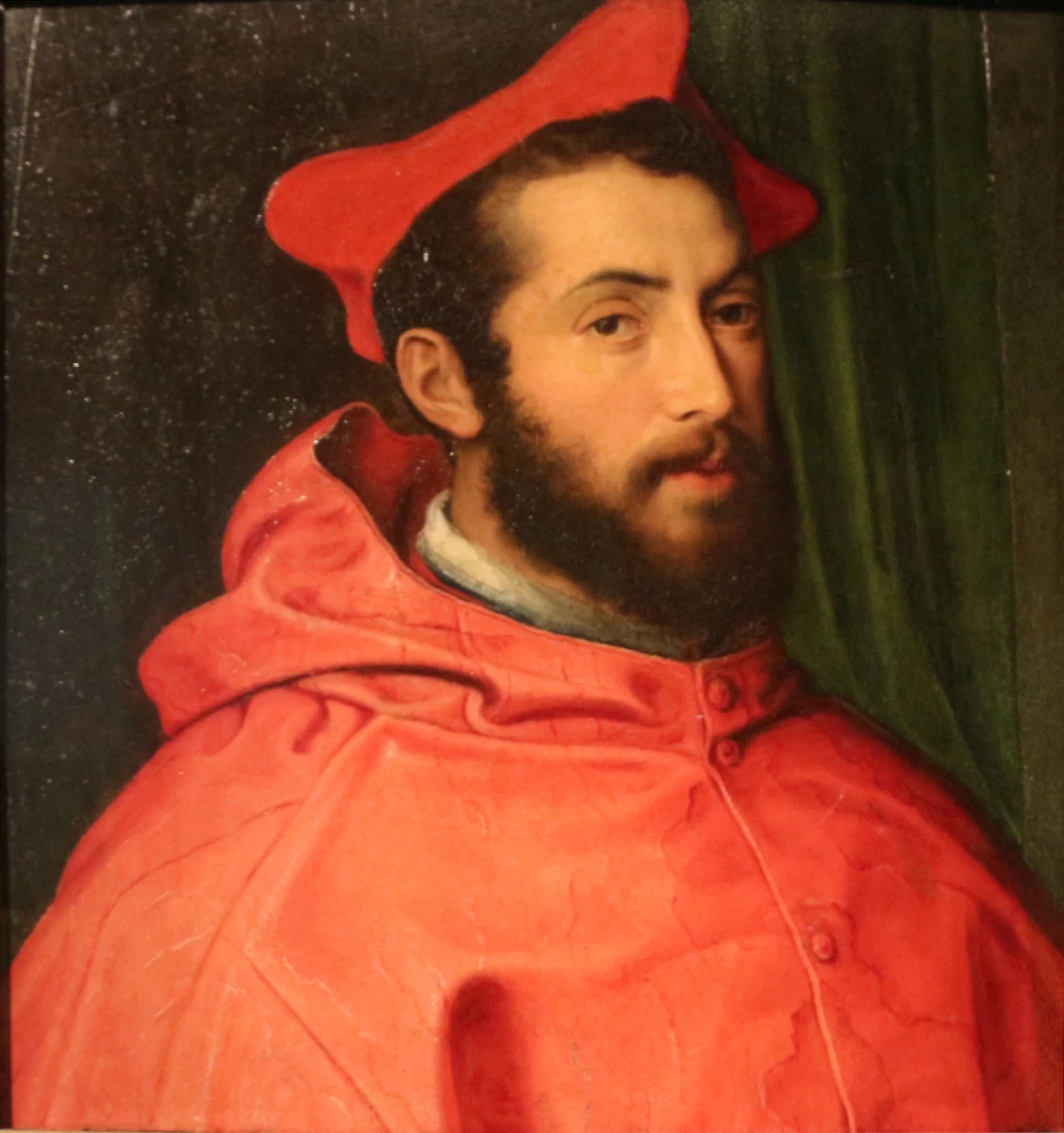 Perin del Vaga - 176, ritratto del cardinale Alessandro Farnese, Galleria nazionale di Palazzo Corsini